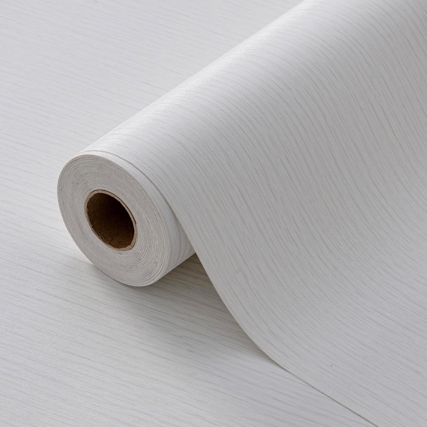 Grasscloth Peel and Stick Wallpaper 20.8"x394" Multi-Cream Thick Fabric Textured Linen Classic Faux Grassweave Neutral Removable Wallpaper Vinyl Film Roll for Home Use
