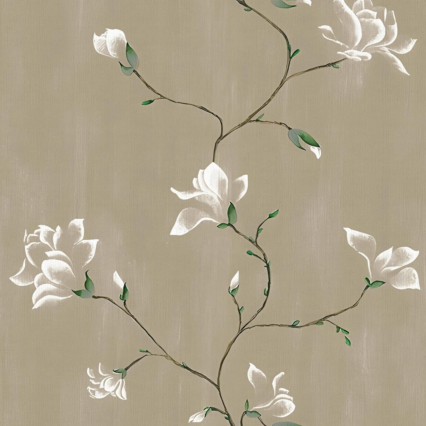Green Leaf Wallpaper Peel and Stick Bird Wallpaper 17.5" x 393" Vintage Contact Paper Waterproof Self Adhesive Removable Boho Floral Wall Paper for Bedroom Walls Cabinet Locker