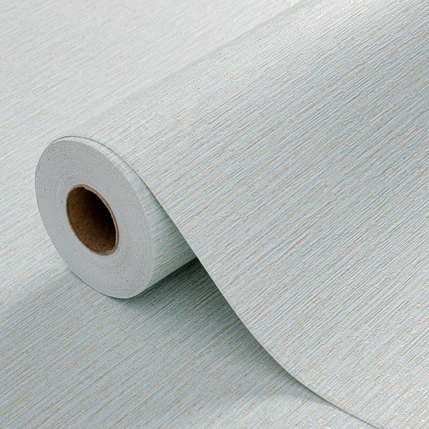 Grasscloth Peel and Stick Wallpaper 20.8"x394" Multi-Cream Thick Fabric Textured Linen Classic Faux Grassweave Neutral Removable Wallpaper Vinyl Film Roll for Home Use