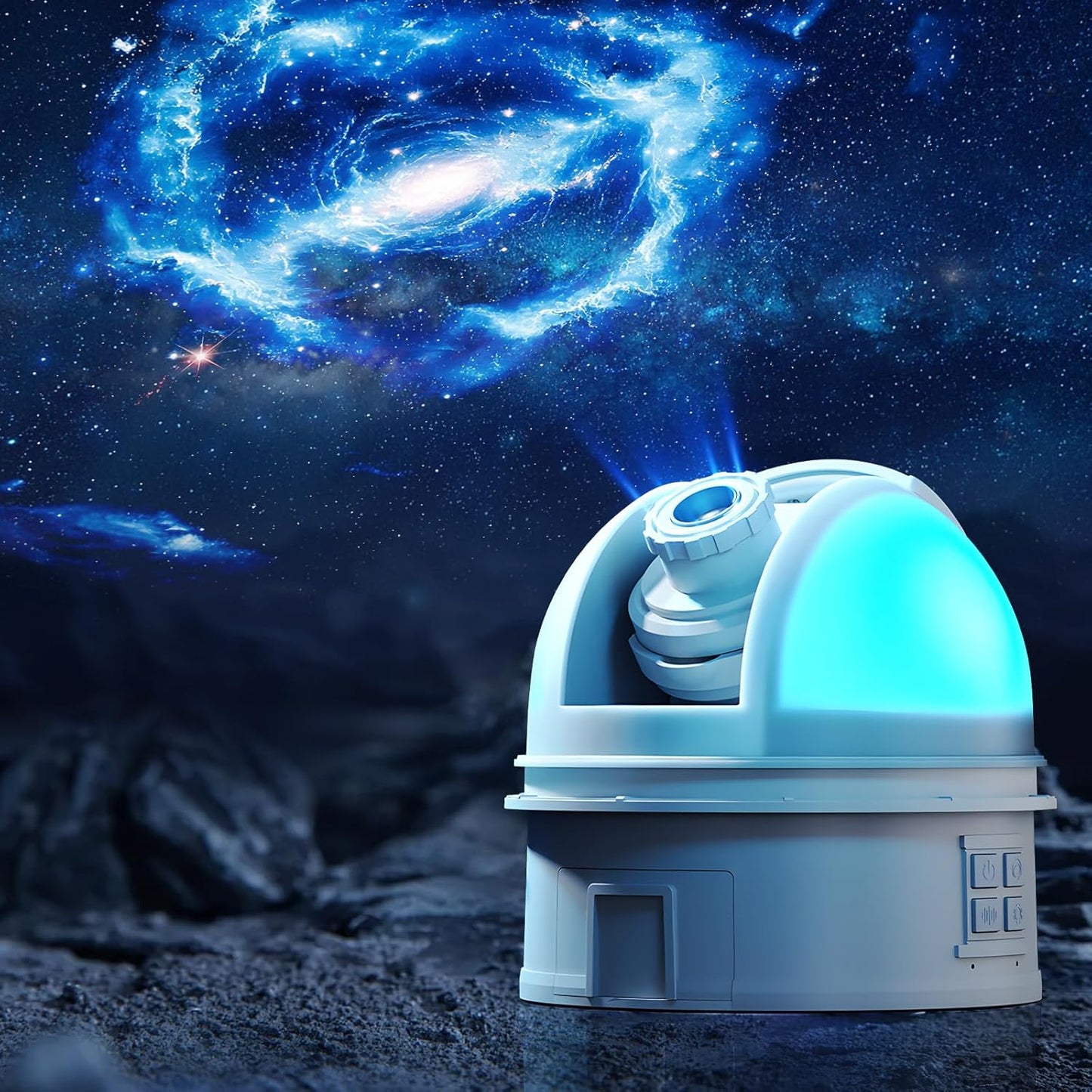 Northern Galaxy Light Projector with Plasma Ball,Remote Control LED Night Light Aurora Portal Projector with Bluetooth Speaker, White Noise, Timer - for Bedroom,Kids Room Gifts for Christmas